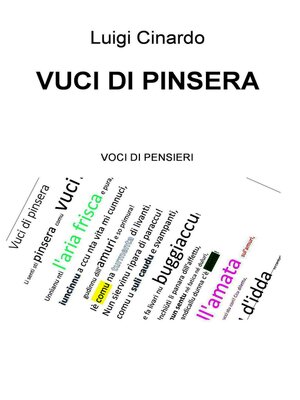 cover image of VUCI DI PINSERA